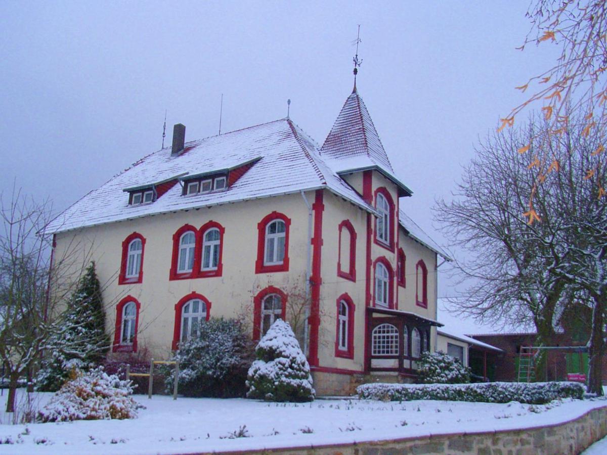 トレンデルブルク Cosy Flat On A Family Friendly Holiday Farm In Northern Hesseヴィラ エクステリア 写真